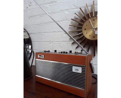 A retro Roberts R606-MB vintage radio.  