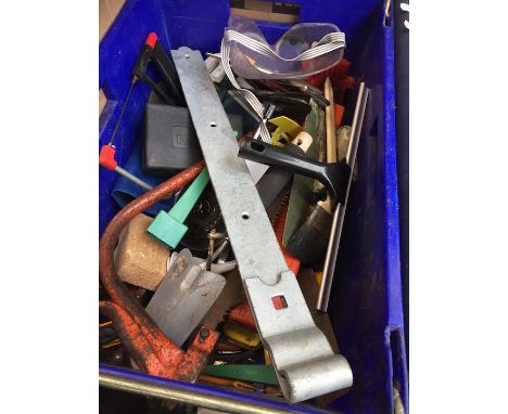 A large box of assorted tools  