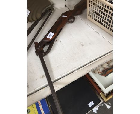 A vintage Diana air rifle  