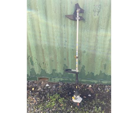Ryobi PBC3020 petrol trimmer. All tools are sold as seen and untested.  Please note this lot has the standard Ewbank's standa