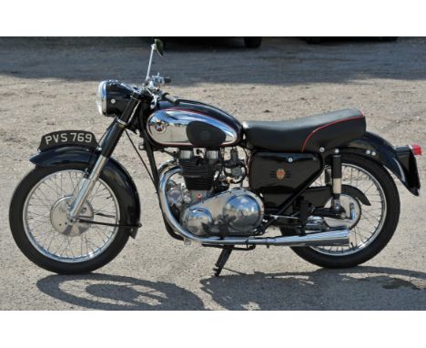 1961 Matchless G12 650cc 4 speed Petrol. Registration number: PVS 769. Mileage showing: 28,830. Lovely original example which