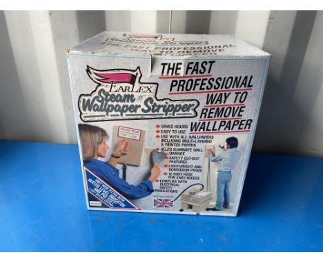 Earlex steam wallpaper stripper. All tools are sold as seen and untested.  Please note this lot has the standard Ewbank's sta