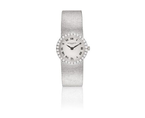 VACHERON CONSTANTIN: A LADY'S DIAMOND-SET COCKTAIL WATCH, CIRCA 1970The 20-jewel Cal-K1050 manual wind movement, with silver 