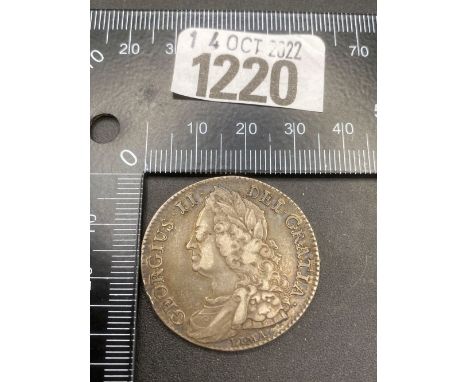 1745 Lima half-crown