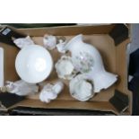 Royal Doulton figurines Denise HN2477, mother and baby HN3353, Embrace HN4258, Lynsey HN3043,