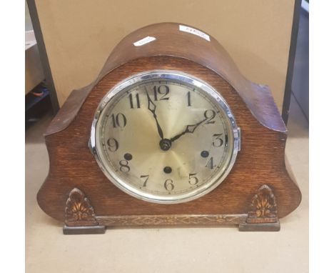 20th century mantle clock height 21cm. 