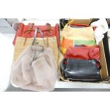 A collection of ladies Handbags & Evening Bags to include White Company, L.Credi , Astore etc