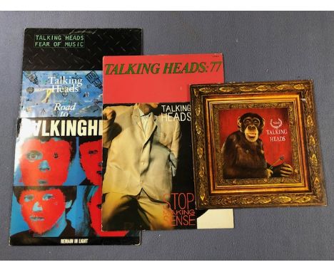6 Talking Heads LPs/12" including: Fear Of Music, 77, Remain In Light, Naked, Stop Making Sense & Road To Nowhere.