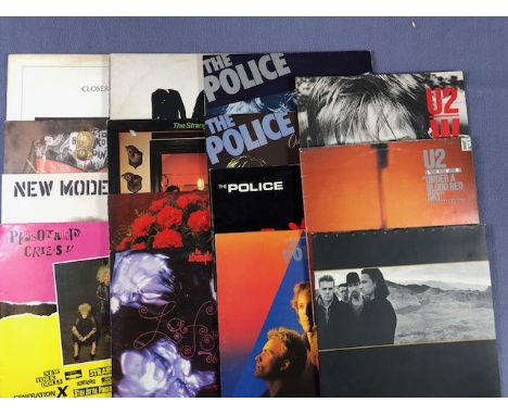 15 Punk/New Wave LPs/12" including: Joy Division (Closer), New Model Army (Ghost Of Cain & Thunder And Consolation), Personal