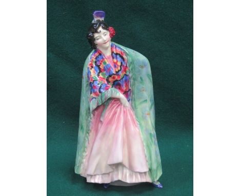 ROYAL DOULTON GLAZED CERAMIC FIGURE- LIZANA, HN1756 (AT FAULT) 