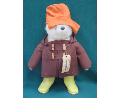 VINTAGE PADDINGTON BEAR WITH LABEL