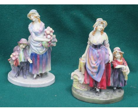 RARE ROYAL DOULTON CERAMIC FIGURE- LONDON CRY HN749, ALSO ROYAL DOULTON FIGURE LONDON CRY HN771 (AT FAULT) 
