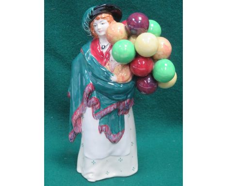 ROYAL DOULTON GLAZED CERAMIC FIGURE- THE BALLOON SELLER, HN583