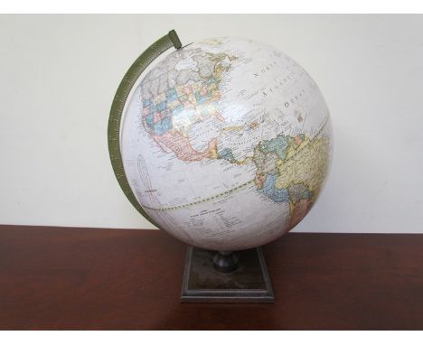 A 1950's 12" Cram Heriff Jones Education globe 