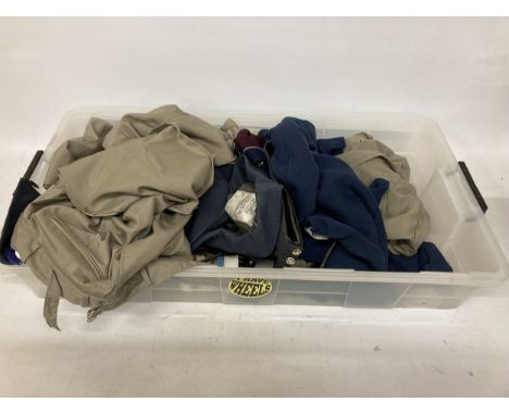 A COLLECTION OF RAF EPHEMERA, COMPRISING JACKET, CAP, TROUSERS, BADGES, MUGS ETC.