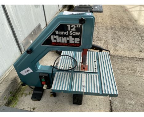 A CLARKE WOODWORKER 12" BAND SAW