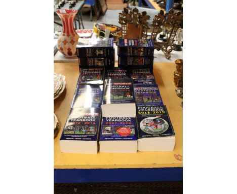 SIXTEEN SKYSPORTS FOOTBALL YEARBOOKS