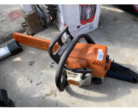 A STIHL MS180C PETROL CHAINSAW
