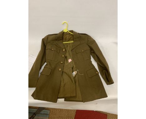 A MID 20TH CENTURY SHROPSHIRE YEOMANRY JACKET