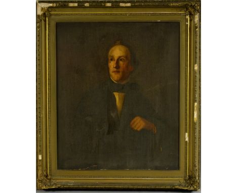 English School (19th century)Portrait of a Gentlemanoil on canvas, 75cm x 63cm