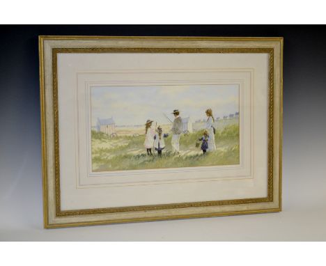 James TytlerVictorian Beach Dunessigned, Pastel, 21cm x 38cm