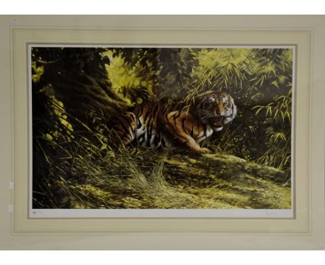 Tony Forrest, after, Guardian of the Lake, giclee print, signed in pencil to margin, artists proof number 3/19, 71cm x 89cm, 