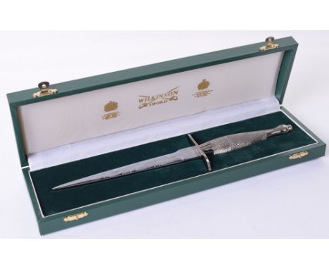 Wilkinson Sword Commemorative Fairbairn Sykes FS Commando Knife 50th Anniversary of the FS Fighting Knife (1940-1990). The kn