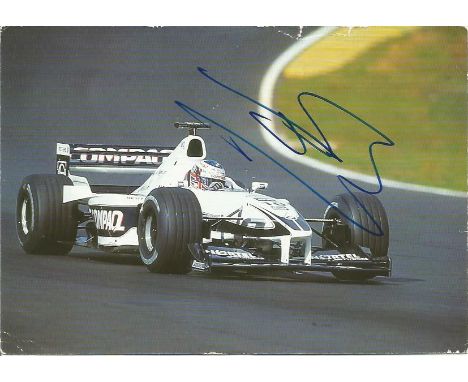 Jenson Button Signed Williams Formula One 8x6 Photo. Good Condition. All signed items come with our certificate of authentici
