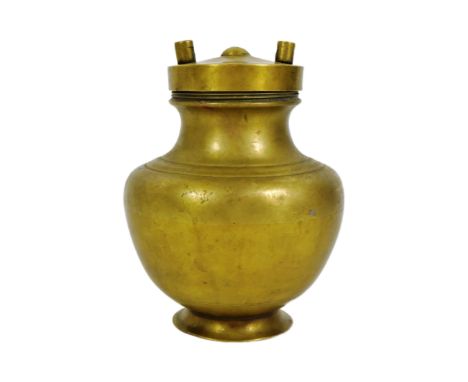 Mahatma Gandhi (1869-1948) - an early to mid 20th century Indian brass water pot (lota), once owned and used by Mahatma Gandh