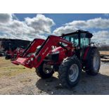 2021 Massey Ferguson 6713 Tractor w/ FL3723 Loader 125HP, Only 1,193 Hours
