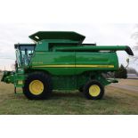 2007 John Deere 9570 STS Combine Premium Cab FarmTRAX Yield & Moisture 1,846 Sep Hours