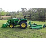 2022 John Deere 3043D 43HP 4wd Package deal