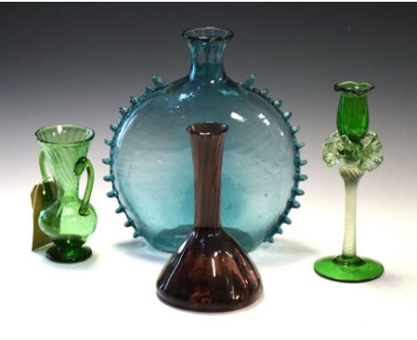 Collection of coloured decorative glass 19th Century and later, 27cm high and smaller Condition: Ceramics &amp; Glass/Orienta
