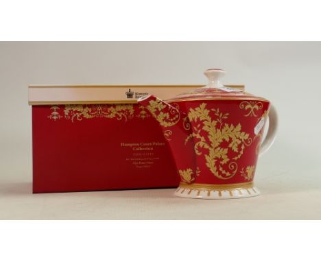 Boxed Historic Royal Palaces Teapot: Tijou Gates By Maxwell &amp; Williams 