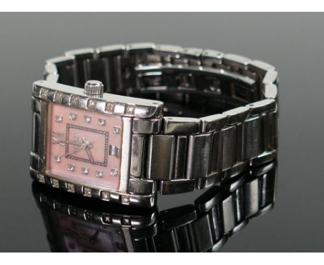 Rotary Rocks ladies stainless steel dress watch: Quartz movement, not working. 