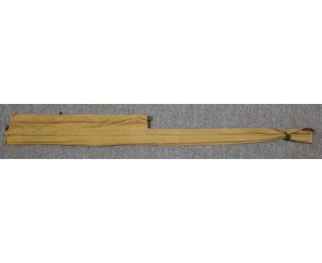 B. JAMES &amp; SONS, 'KENNET PERFECTION' THREE PIECE SPLIT CANE 11' 4'' ROD BURGUNDY RED WHIPPED, HIGH BRIDGE GUIDES WITH AGA