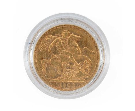 VICTORIAN GOLD SOVEREIGN, 1888, Jubilee head, 8.0gms, in box with Westminster COAProvenance: private collection CardiffCommen