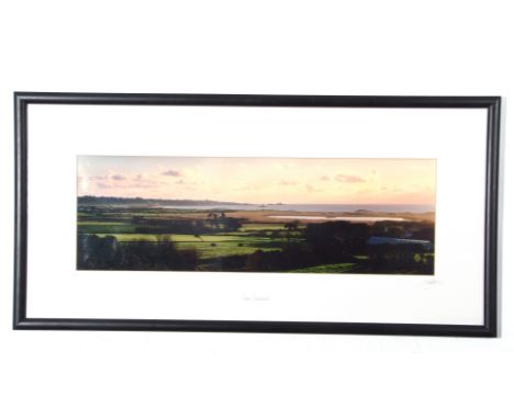 Steve Wellum (British Contemporary), 'Long Shadows', limited edition print, titled and numbered 5/250, signed in pencil, 9 x 