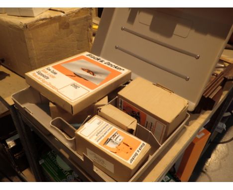 Cased Black and Decker power tool accessories 