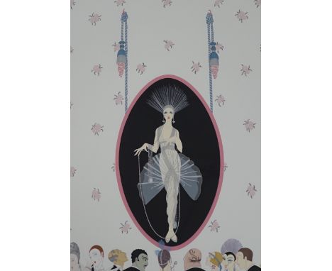 Romain de Tirtoff ('Erté') (Russian-French, 1892-1990), pencil signed HC edition serigraph, ‘The Portrait’, 69cm x 49cm