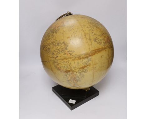 An early 20th century Philips Challenge 13 1/2 inch globe