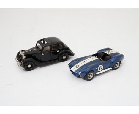 Twenty boxed diecast, white metal, etc. model vehicles including; a Lansdowne Models MG Saloon Type ‘YA’, and an unboxed S.M.