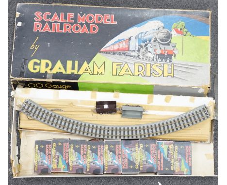 A collection of 00 gauge model Railway by Graham Farish, Exley, etc. including two locomotives; a GWR Prairie Tank loco, plus