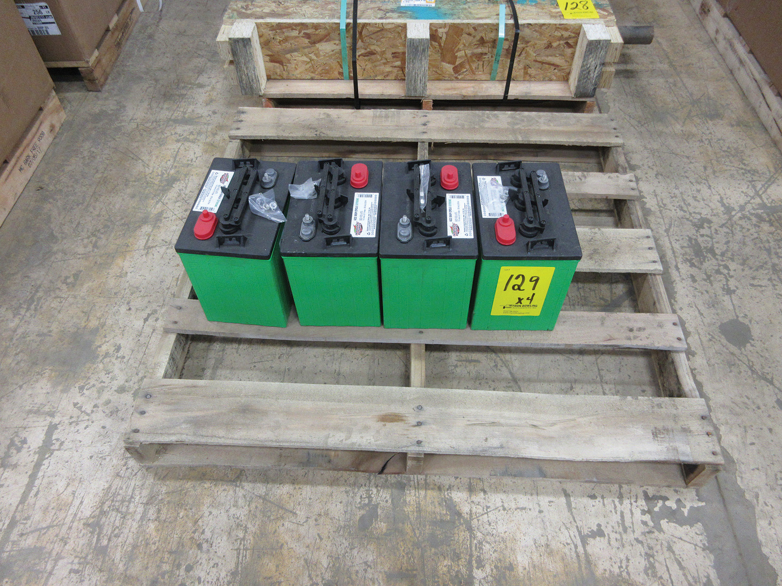 (4) INTERSTATE GC2ECLULT BATTERIES