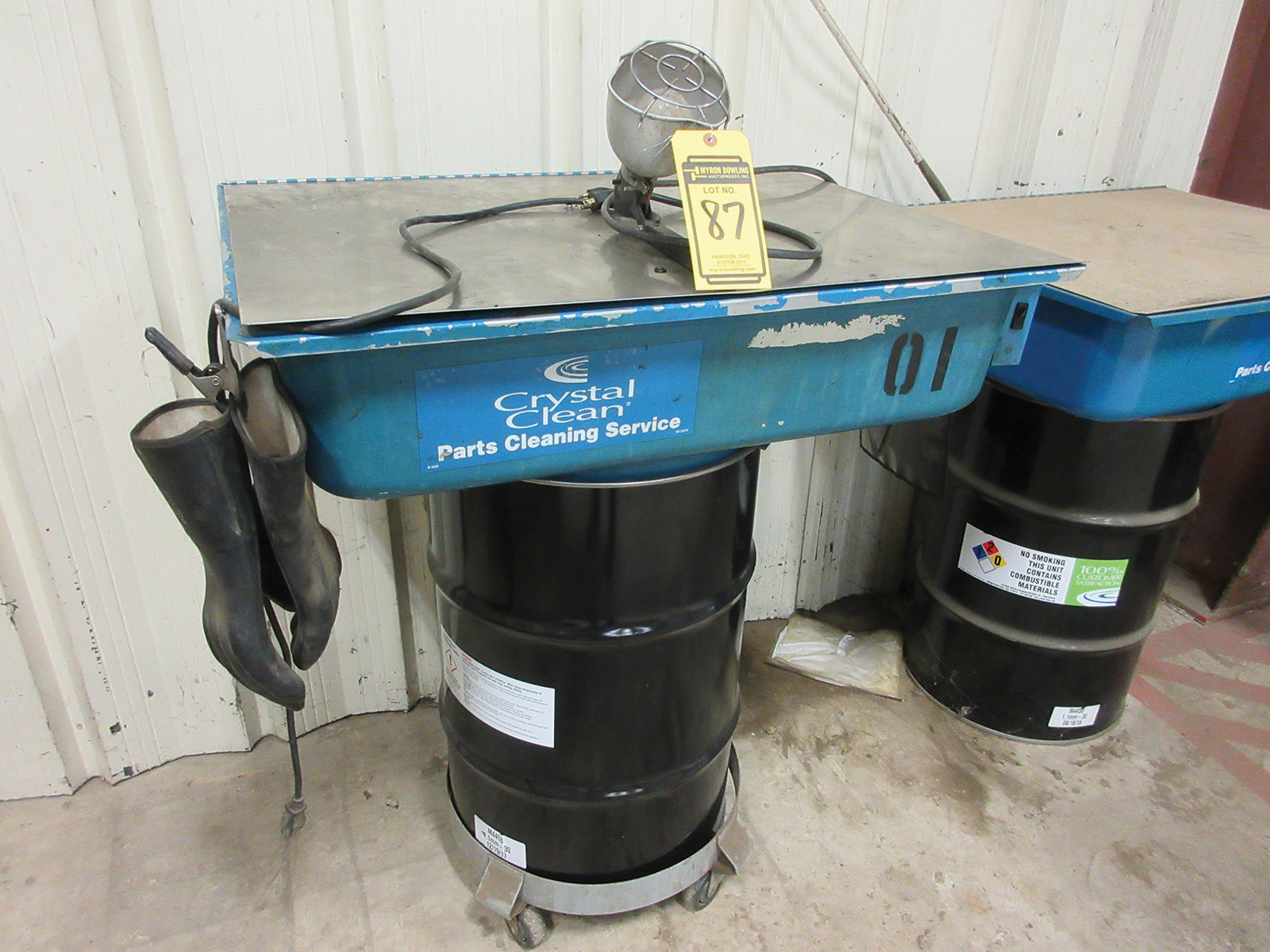 CRYSTAL CLEAN PARTS WASHER; MACHINE 01