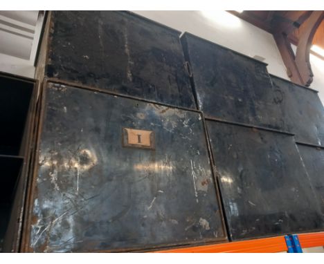 Four&nbsp;large vintage deed boxes