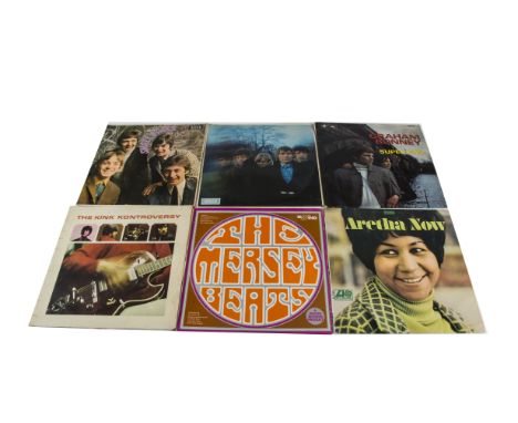 Sixties LPs, approximately seventy-five albums mainly from the Sixties with artists including The Rolling Stones, Small Faces