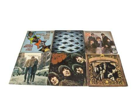 Sixties LPs, approximately thirty albums of mainly Sixties artists including The Who, Beatles, James Brown, Bob Dylan, Buffal