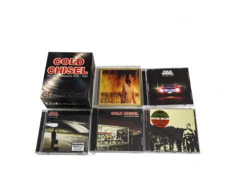 Cold Chisel &amp; Related CDs, approximately twenty-seven CDs and a Box Set by Cold Chisel, Jimmy Barnes and Ian Moss includi