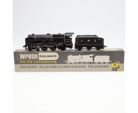 A boxed W2261 Royal Scot LMS 6102 locomotive and tender 'Black Watch', with its box and leaflet. *Condition: Seems in good co